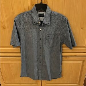 Dockers Blue Casual Button Down Shirt